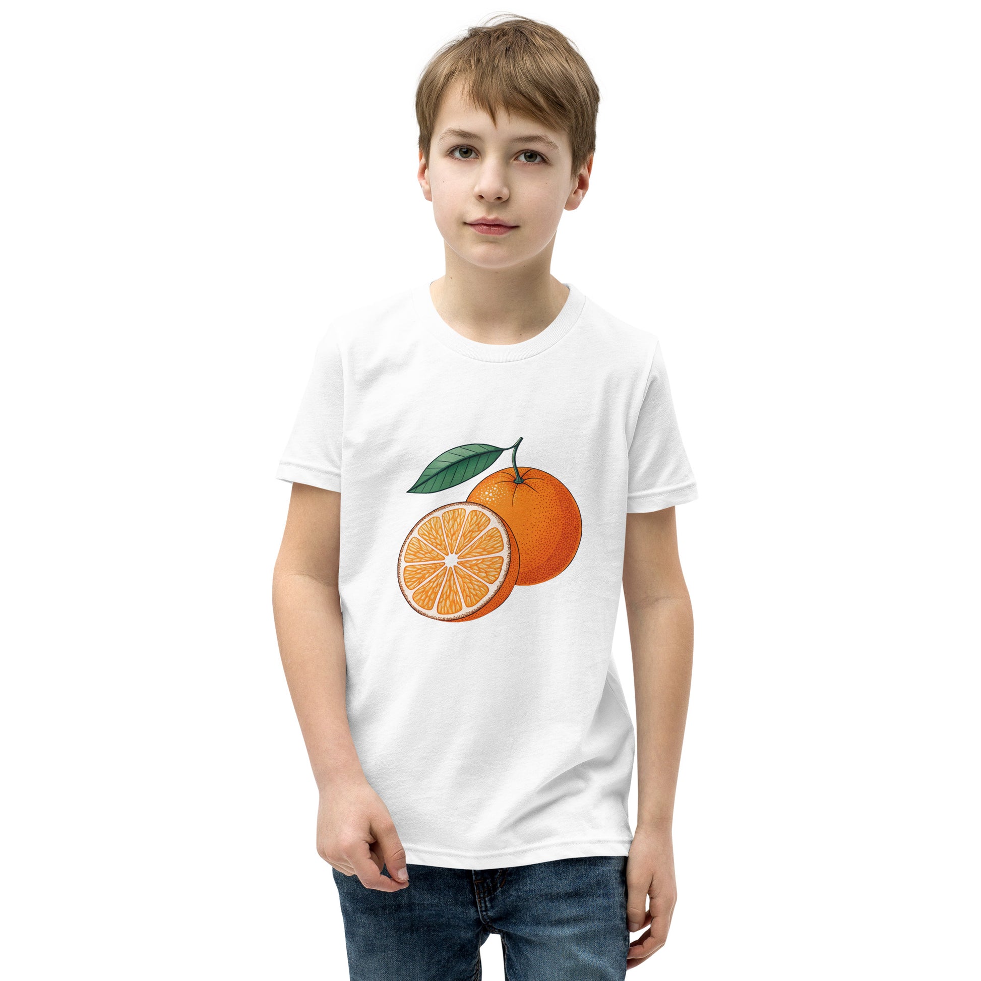Orange - Youth Short Sleeve T-Shirt - RKM Inspiration  - 33479667