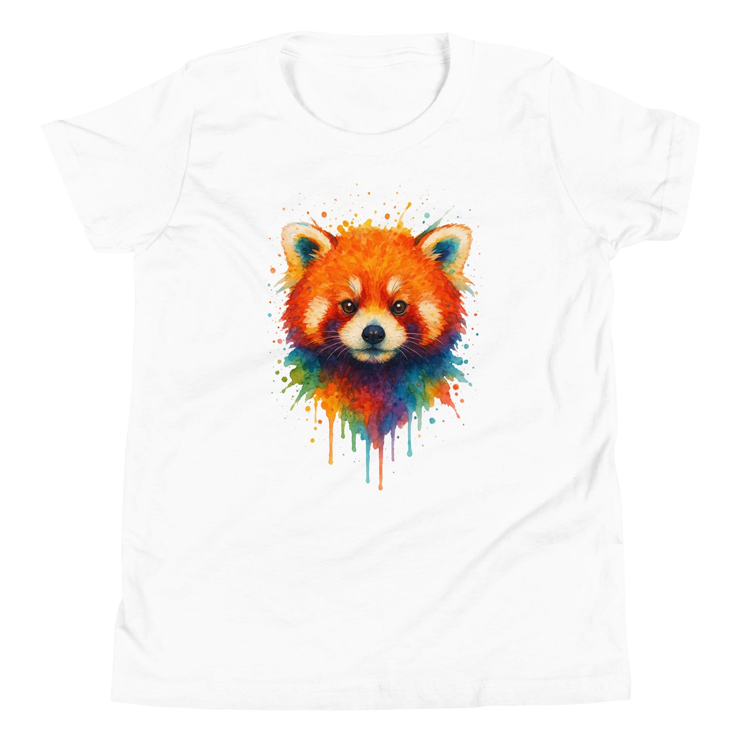 Red Panda - Youth Short Sleeve T-Shirt - RKM Inspiration  - 24827050